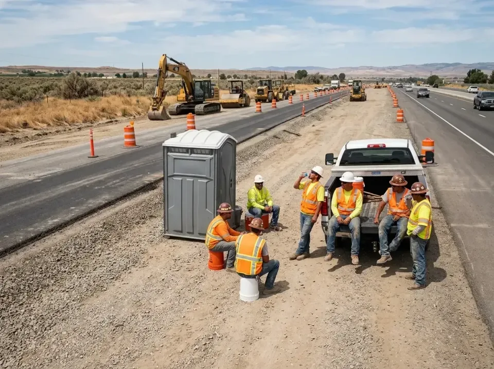 highway-road-construction-crew-007 — frequently asked questions, Porta Potty and Restroom Rentals in Lakeland Highlands, FL